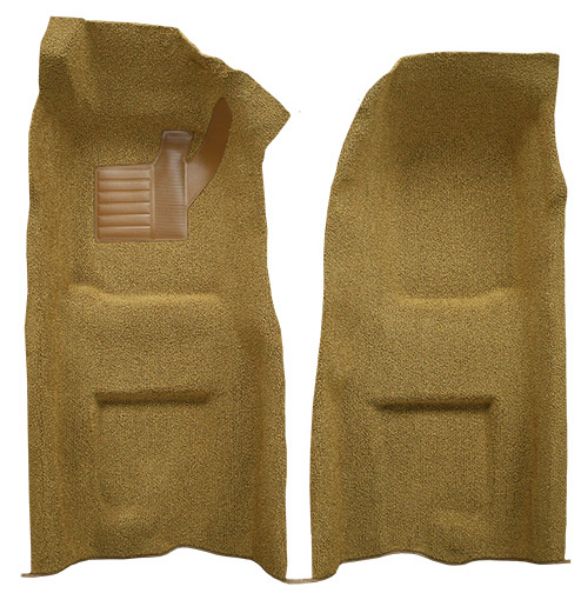 Picture of 1968 Chevrolet Corvette 4spd Front with Pad Loop Carpet Flooring 01 Black