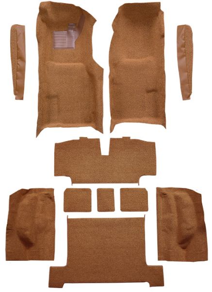 Picture of 1969 Chevrolet Corvette Auto Complete with Pad Cutpile Carpet Flooring 801 Black