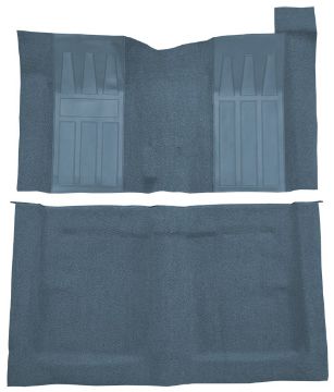 Show details for 1969-1970 Ford Ranchero GT 4spd with 2 Medium Blue Inserts Loop Carpet Flooring 01 Black Picture of 1969-1970 Ford Ranchero GT 4spd with 2 Medium Blue Inserts Loop Carpet Flooring 01 Black