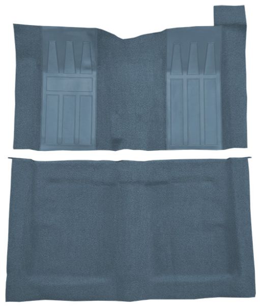 Picture of 1969-1970 Ford Ranchero GT 4spd with 2 Medium Blue Inserts Loop Carpet Flooring 01 Black