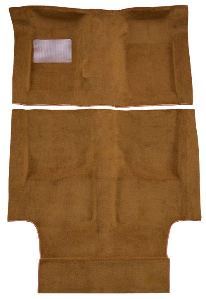 Picture of 1969-1970 American Motors AMX Hurst 4spd Pass Area Cutpile Carpet Flooring 801 Black