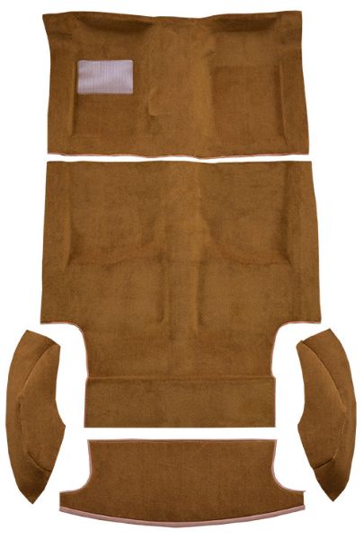 Picture of 1969-1970 American Motors AMX Hurst 4spd Complete Cutpile Carpet Flooring 801 Black