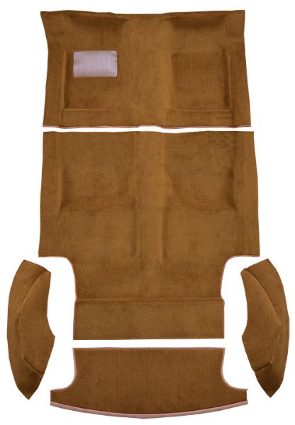 Picture of 1969-1970 American Motors AMX Auto Complete Cutpile Carpet Flooring 801 Black