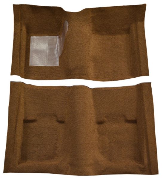 Picture of 1969-1970 Ford Mustang Convertible without Shifter Cut Nylon Carpet Flooring 601 Black