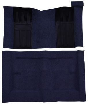 Show details for 1969-1971 Ford Torino GT 2DR Hardtop/Fastback Auto with 2 Dark Blue Inserts Loop Carpet Flooring 01 Black Picture of 1969-1971 Ford Torino GT 2DR Hardtop/Fastback Auto with 2 Dark Blue Inserts Loop Carpet Flooring 01 Black