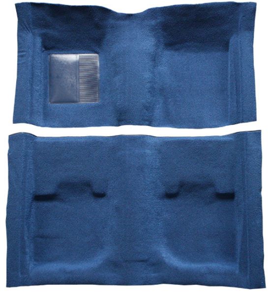 Picture of 1969-1970 Mercury Cougar Convertible Nylon Carpet Flooring 601 Black