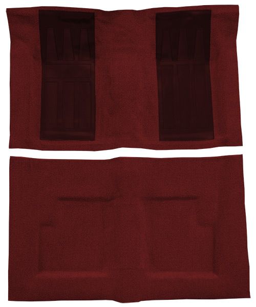 Picture of 1969-1971 Ford Torino GT 2DR Convertible Auto with 2 Maroon Inserts Loop Carpet Flooring 01 Black