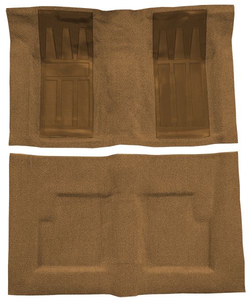 Picture of 1969-1971 Ford Torino GT 2DR Convertible Auto with 2 Fawn Inserts Loop Carpet Flooring 01 Black