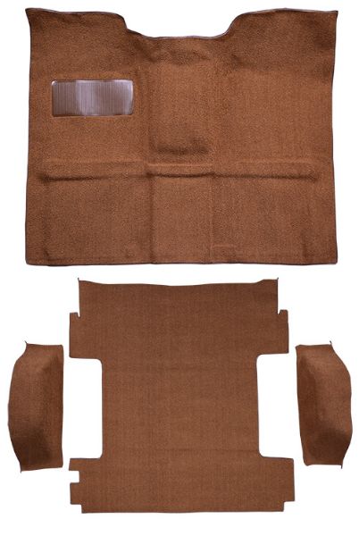 Picture of 1970-1972 GMC Jimmy 2WD 4spd Floor Shift Complete Loop Carpet Flooring 01 Black