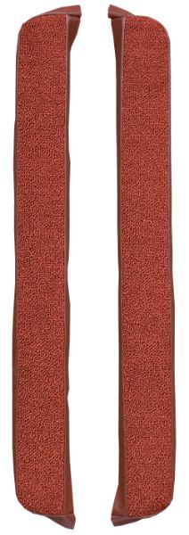 Picture of 1970 Dodge Challenger SE Only Inserts Door Panel 2pc Loop Carpet Flooring 01 Black