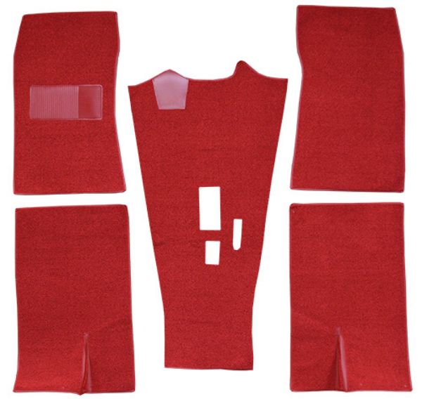 Picture of 1970 Nissan 1600 Roadster Pass Area Loop Carpet Flooring 01 Black