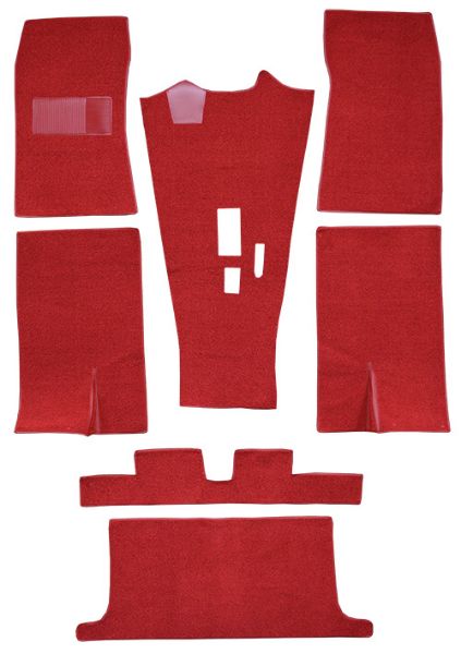 Picture of 1970 Nissan 1600 Roadster Complete Loop Carpet Flooring 01 Black