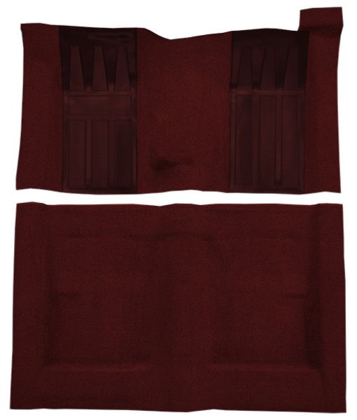 Picture of 1970-1971 Ford Torino GT 2DR Hardtop/Fastback 4spd with 2 Maroon Inserts Loop Carpet Flooring 01 Black
