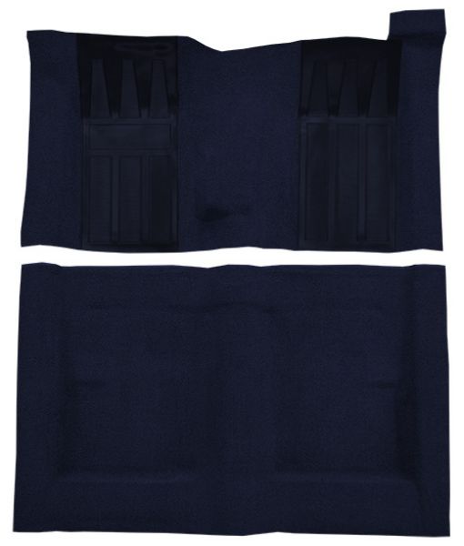 Picture of 1970-1971 Ford Torino GT 2DR Hardtop/Fastback 4spd with 2 Dark Blue Inserts Loop Carpet Flooring 01 Black