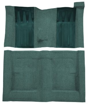 Show details for 1970-1971 Ford Torino GT 2DR Hardtop/Fastback 4spd with 2 Aqua Inserts Loop Carpet Flooring 01 Black Picture of 1970-1971 Ford Torino GT 2DR Hardtop/Fastback 4spd with 2 Aqua Inserts Loop Carpet Flooring 01 Black
