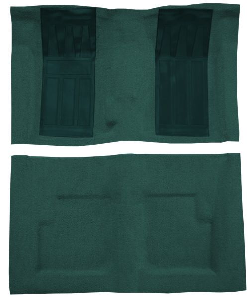 Picture of 1970-1971 Ford Torino GT 2DR Convertible 4spd with 2 Aqua Inserts Loop Carpet Flooring 01 Black