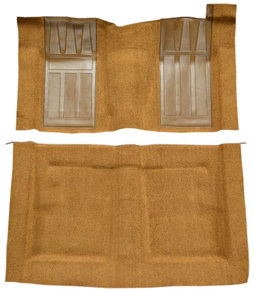 Picture of 1971 Ford Torino GT 2DR Hardtop/Fastback Auto with 2 Dark Saddle Inserts Loop Carpet Flooring 01 Black