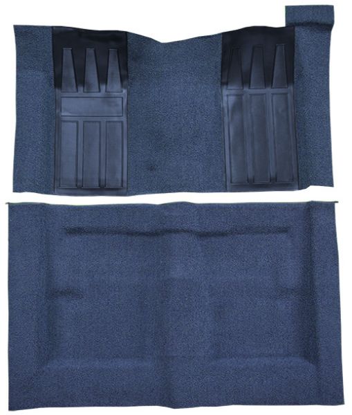 Picture of 1971 Ford Torino GT 2DR Hardtop/Fastback Auto with 2 Bright Blue Inserts Loop Carpet Flooring 01 Black