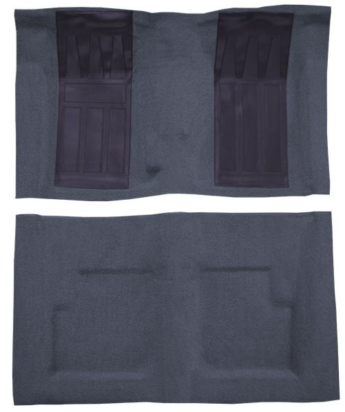 Picture of 1971 Ford Torino GT 2DR Convertible 4spd with 2 Bright Blue Inserts Loop Carpet Flooring 01 Black