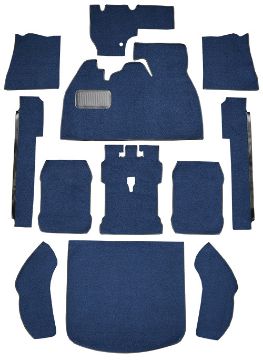 Show details for 1971-1973 Volkswagen Super Beetle Hardtop Slant Front Loop Carpet Flooring 01 Black Picture of 1971-1973 Volkswagen Super Beetle Hardtop Slant Front Loop Carpet Flooring 01 Black