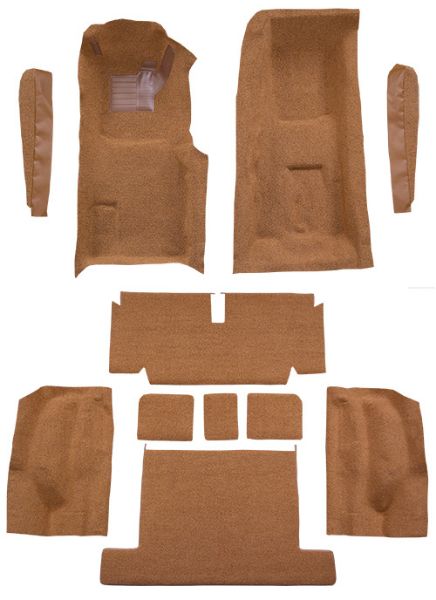 Picture of 1971-1975 Chevrolet Corvette Coupe 4spd Complete with Pad Cutpile Carpet Flooring 801 Black