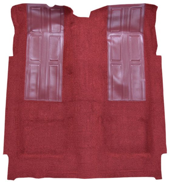 Picture of 1972 Ford Torino GT with 2 Maroon Inserts 2DR Auto Loop Carpet Flooring 01 Black