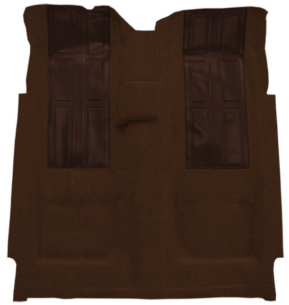 Picture of 1972-1973 Ford Torino GT with 2 Dark Brown Inserts 2DR 4spd Loop Carpet Flooring 01 Black