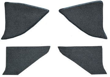 Show details for 1973 GMC Jimmy Kick Panel Inserts with Cardboard Loop Carpet Flooring 01 Black Picture of 1973 GMC Jimmy Kick Panel Inserts with Cardboard Loop Carpet Flooring 01 Black