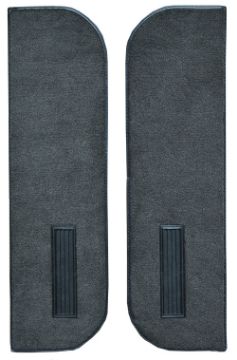 Show details for 1973 GMC Jimmy Door Panel Inserts on Cardboard w/Vents 2pc Loop Carpet Flooring 01 Black Picture of 1973 GMC Jimmy Door Panel Inserts on Cardboard w/Vents 2pc Loop Carpet Flooring 01 Black