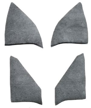 Show details for 1973 GMC K25/K2500 Pickup Crew Cab Inserts without Cardboard Kick Panel Loop Carpet Flooring 01 Black Picture of 1973 GMC K25/K2500 Pickup Crew Cab Inserts without Cardboard Kick Panel Loop Carpet Flooring 01 Black