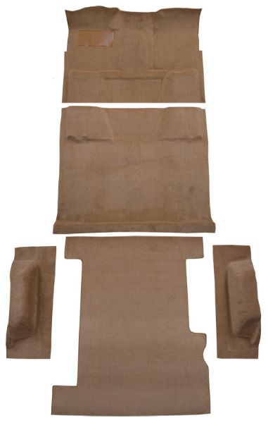 Picture of 1973 GMC C25/C2500 Suburban 2WD Auto Complete Loop Carpet Flooring 01 Black