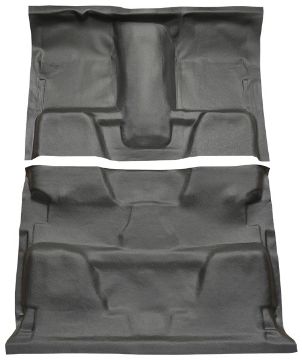 Show details for 1979-1980 GMC K3500 Crew Cab 4WD Auto/4spd Vinyl Carpet Flooring #16 Black Picture of 1979-1980 GMC K3500 Crew Cab 4WD Auto/4spd Vinyl Carpet Flooring #16 Black