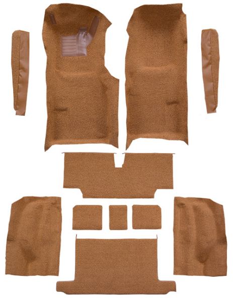 Picture of 1973-1975 Chevrolet Corvette Roadster Auto Complete with Pad Cutpile Carpet Flooring 801 Black