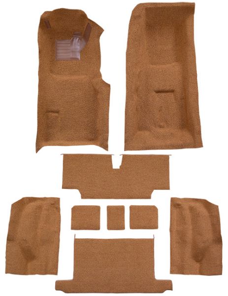 Picture of 1973-1975 Chevrolet Corvette Roadster 4spd Complete with Pad Loop Carpet Flooring 01 Black