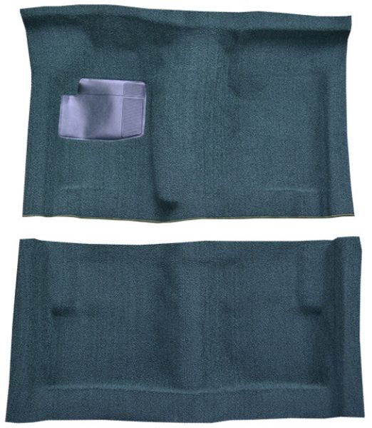 Picture of 1974 Plymouth Satellite 2DR 4spd Bucket Seat with Console Cutpile Carpet Flooring 801 Black