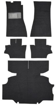 Show details for 1974 Nissan 260Z Complete Loop Carpet Flooring 01 Black Picture of 1974 Nissan 260Z Complete Loop Carpet Flooring 01 Black