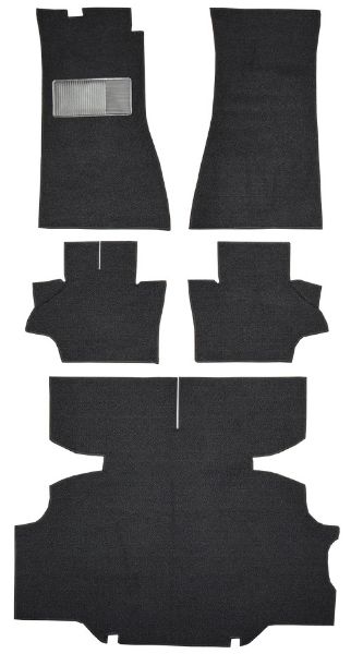 Picture of 1974 Nissan 260Z Complete Loop Carpet Flooring 01 Black