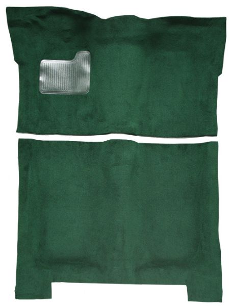 Picture of 1974-1975 Pontiac LeMans Safari 4DR Wagon Cutpile Carpet Flooring 801 Black