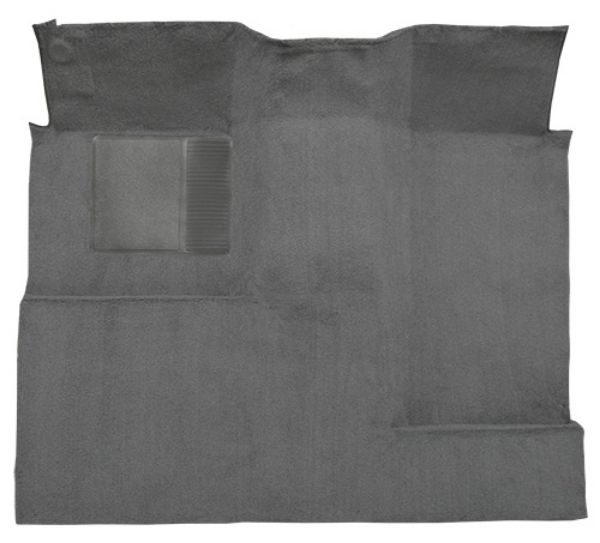Picture of 1974-1977 Ford Bronco Pass Area Cutpile Carpet Flooring 801 Black