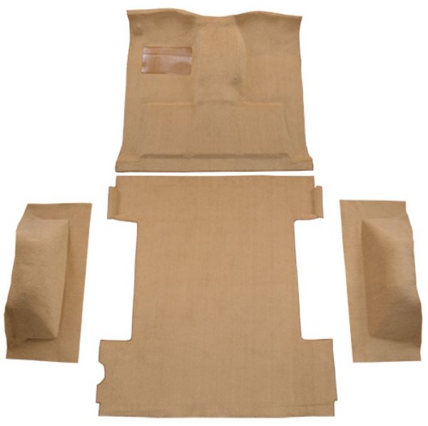 Picture of 1974-1982 Dodge Ramcharger 2WD Complete Cutpile Carpet Flooring 801 Black