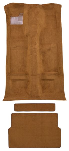 Picture of 1975-1976 Chevrolet Vega Cosworth Complete Cutpile Carpet Flooring 801 Black