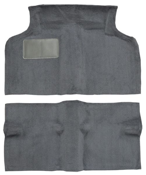 Picture of 1975-1979 Honda Civic CVCC 2DR Hatchback Auto/Manual Pass Area Cutpile Carpet Flooring 801 Black