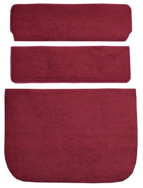 Picture of 1975-1980 American Motors Pacer 2DR Hatchback Cargo Area Cutpile Carpet Flooring 801 Black