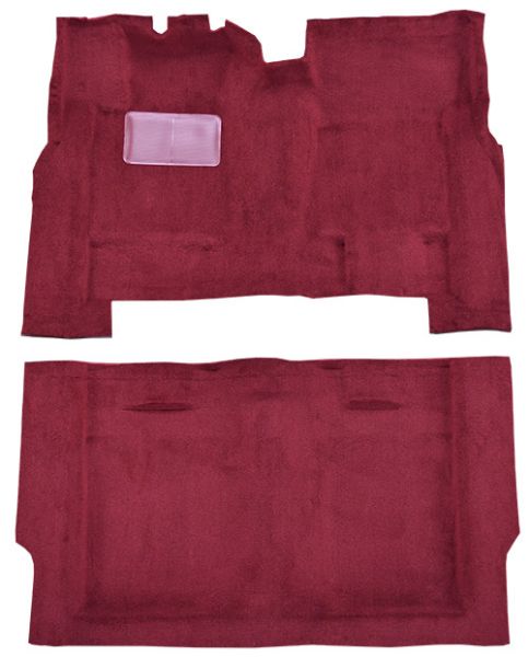 Picture of 1975-1980 Lincoln Continental 2DR Cutpile Carpet Flooring 801 Black