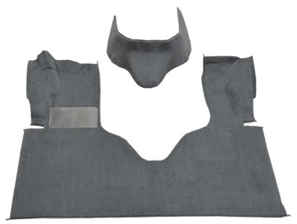 Picture of 1975-1983 Ford E-350 Econoline Pass Area Cutpile Carpet Flooring 801 Black