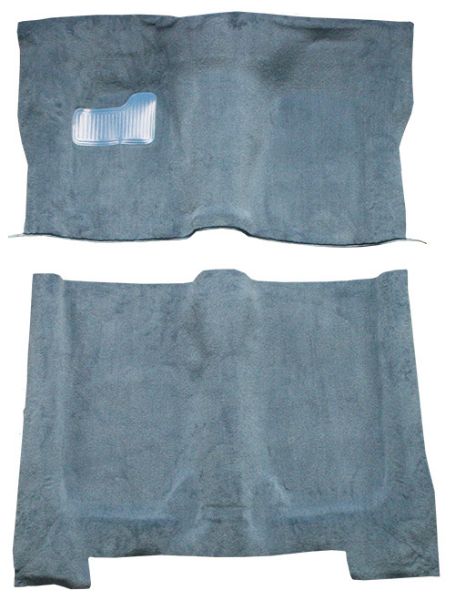 Picture of 1976 Pontiac LeMans 4DR Cutpile Carpet Flooring 801 Black