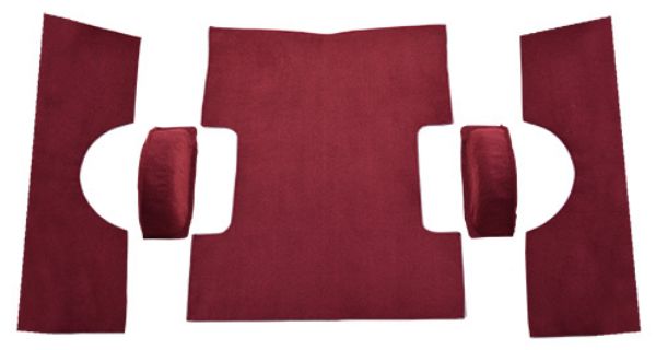 Picture of 1976-1980 International Scout II Traveler 2DR Cargo Area Cutpile Carpet Flooring 801 Black