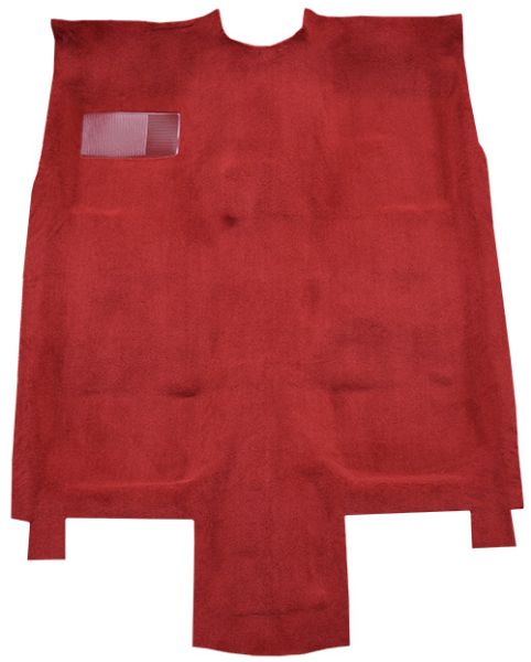 Picture of 1976-1981 Pontiac Firebird Trans Am Auto without Console Floor Shift Cutpile Carpet Flooring 801 Black