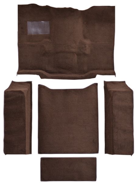 Picture of 1976-1983 Jeep CJ5 Complete Cutpile Mass Carpet Flooring 801 Black
