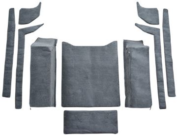 Show details for 1976-1986 Jeep CJ7 Cargo Area Cutpile Carpet Flooring 801 Black Picture of 1976-1986 Jeep CJ7 Cargo Area Cutpile Carpet Flooring 801 Black